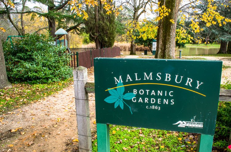 Malmsbury Botanic Garden and Lake, Australia